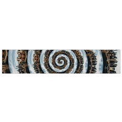 Spiral City Urbanization Cityscape Small Flano Scarf