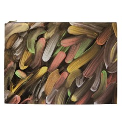 Texture Background Art Structure Cosmetic Bag (xxl)