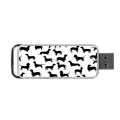 Dachshunds! Portable Usb Flash (two Sides) by ZeeBee