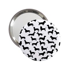 Dachshunds! 2 25  Handbag Mirrors by ZeeBee