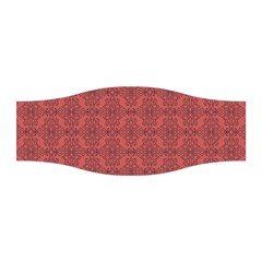 Timeless - Black & Indian Red Stretchable Headband by FashionBoulevard