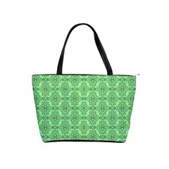 Timeless - Black & Mint Green Classic Shoulder Handbag by FashionBoulevard