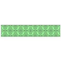 Timeless - Black & Mint Green Small Flano Scarf