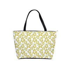 Cute Flowers - Ceylon Yellow Classic Shoulder Handbag by FashionBoulevard