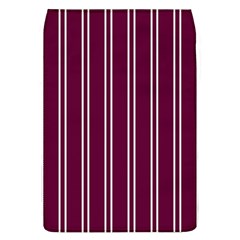 Nice Stripes - Boysenberry Purple Removable Flap Cover (l)