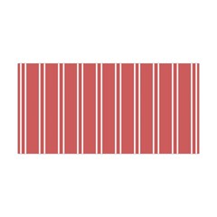 Nice Stripes - Indian Red Yoga Headband by FashionBoulevard