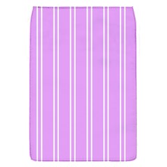 Nice Stripes - Lavender Purple Removable Flap Cover (s) by FashionBoulevard