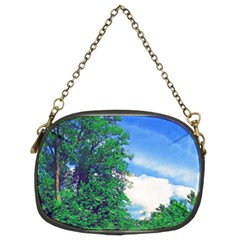 Drawing Of A Summer Day Chain Purse (two Sides) by Fractalsandkaleidoscopes