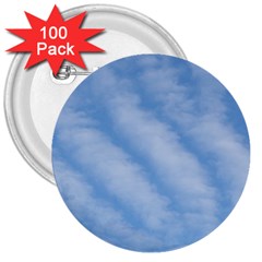 Wavy Cloudspa110232 3  Buttons (100 Pack) 