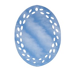 Wavy Cloudspa110232 Oval Filigree Ornament (Two Sides)