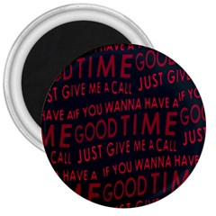 Motivational Phrase Motif Typographic Collage Pattern 3  Magnets by dflcprintsclothing