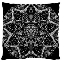 Black And White Pattern Large Cushion Case (two Sides) by Sobalvarro