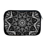 Black And White Pattern Apple MacBook Pro 17  Zipper Case Front