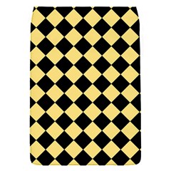 Block Fiesta Black And Mellow Yellow Removable Flap Cover (s) by FashionBoulevard