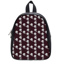 White Rose In Maroon School Bag (small) by snowwhitegirl