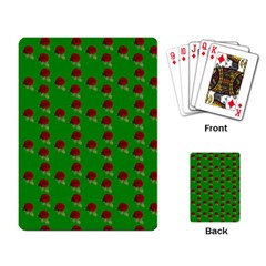 Rose In Green Playing Cards Single Design (rectangle) by snowwhitegirl