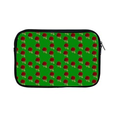 Rose In Green Apple Ipad Mini Zipper Cases by snowwhitegirl