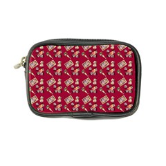 Robin Art Red Pattern Coin Purse by snowwhitegirl