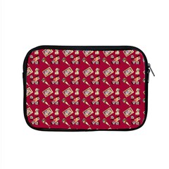Robin Art Red Pattern Apple Macbook Pro 15  Zipper Case by snowwhitegirl