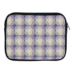 Doily Only Pattern Blue Apple Ipad 2/3/4 Zipper Cases by snowwhitegirl