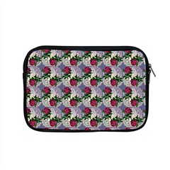 Doily Rose Pattern Blue Apple Macbook Pro 15  Zipper Case by snowwhitegirl