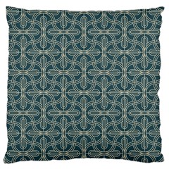 Pattern1 Large Flano Cushion Case (one Side) by Sobalvarro