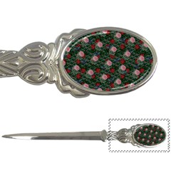 Dark Floral Butterfly Teal Bats Lip Green Letter Opener