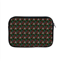 Dark Floral Butterfly Teal Bats Lip Green Small Apple Macbook Pro 15  Zipper Case by snowwhitegirl