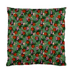 Fiola Pattern Green Standard Cushion Case (two Sides)