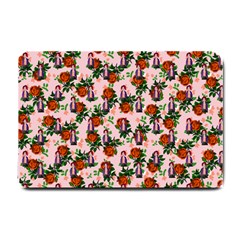 Fiola Pattern Pink Small Doormat 