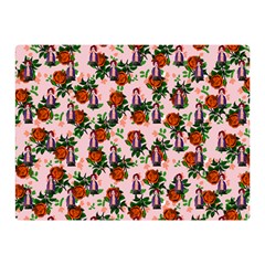 Fiola Pattern Pink Double Sided Flano Blanket (mini)  by snowwhitegirl