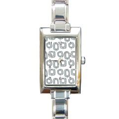 Forest Patterns 16 Rectangle Italian Charm Watch by Sobalvarro