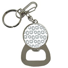 Forest Patterns 16 Bottle Opener Key Chain by Sobalvarro