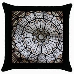 Pattern Abstract Structure Art Throw Pillow Case (black)