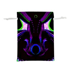 Demon Ethnic Mask Extreme Close Up Illustration Lightweight Drawstring Pouch (m) by dflcprintsclothing