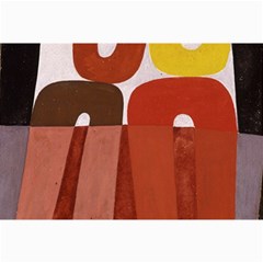 Sophie Taeuber Arp, Composition à Motifs D arceaux Ou Composition Horizontale Verticale Canvas 20  x 30 