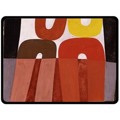 Sophie Taeuber Arp, Composition à Motifs D arceaux Ou Composition Horizontale Verticale Fleece Blanket (Large) 