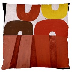 Sophie Taeuber Arp, Composition À Motifs D arceaux Ou Composition Horizontale Verticale Standard Flano Cushion Case (one Side) by Sobalvarro