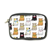 Cat Kitten Seamless Pattern Coin Purse