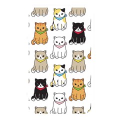 Cat Kitten Seamless Pattern Memory Card Reader (Rectangular)