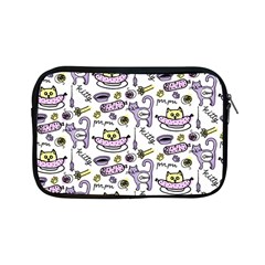 Hand Drawn Cute Cat Pattern Apple Ipad Mini Zipper Cases by Vaneshart