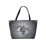 Decorative Clef, Zentangle Design Classic Shoulder Handbag Back