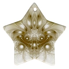 Fractal Fantasy Background Pattern Ornament (Star)