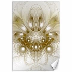 Fractal Fantasy Background Pattern Canvas 12  x 18 