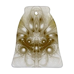 Fractal Fantasy Background Pattern Bell Ornament (Two Sides)