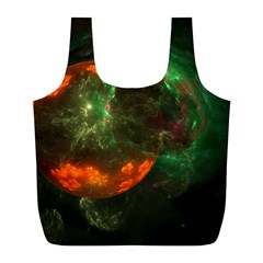 Space Cosmos Galaxy Universe Sky Full Print Recycle Bag (l) by Wegoenart