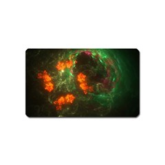 Space Cosmos Galaxy Universe Sky Magnet (name Card) by Wegoenart