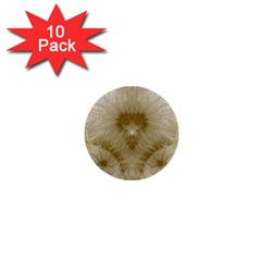 Fractal Abstract Pattern Background 1  Mini Buttons (10 pack) 