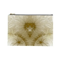 Fractal Abstract Pattern Background Cosmetic Bag (Large)