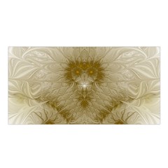 Fractal Abstract Pattern Background Satin Shawl